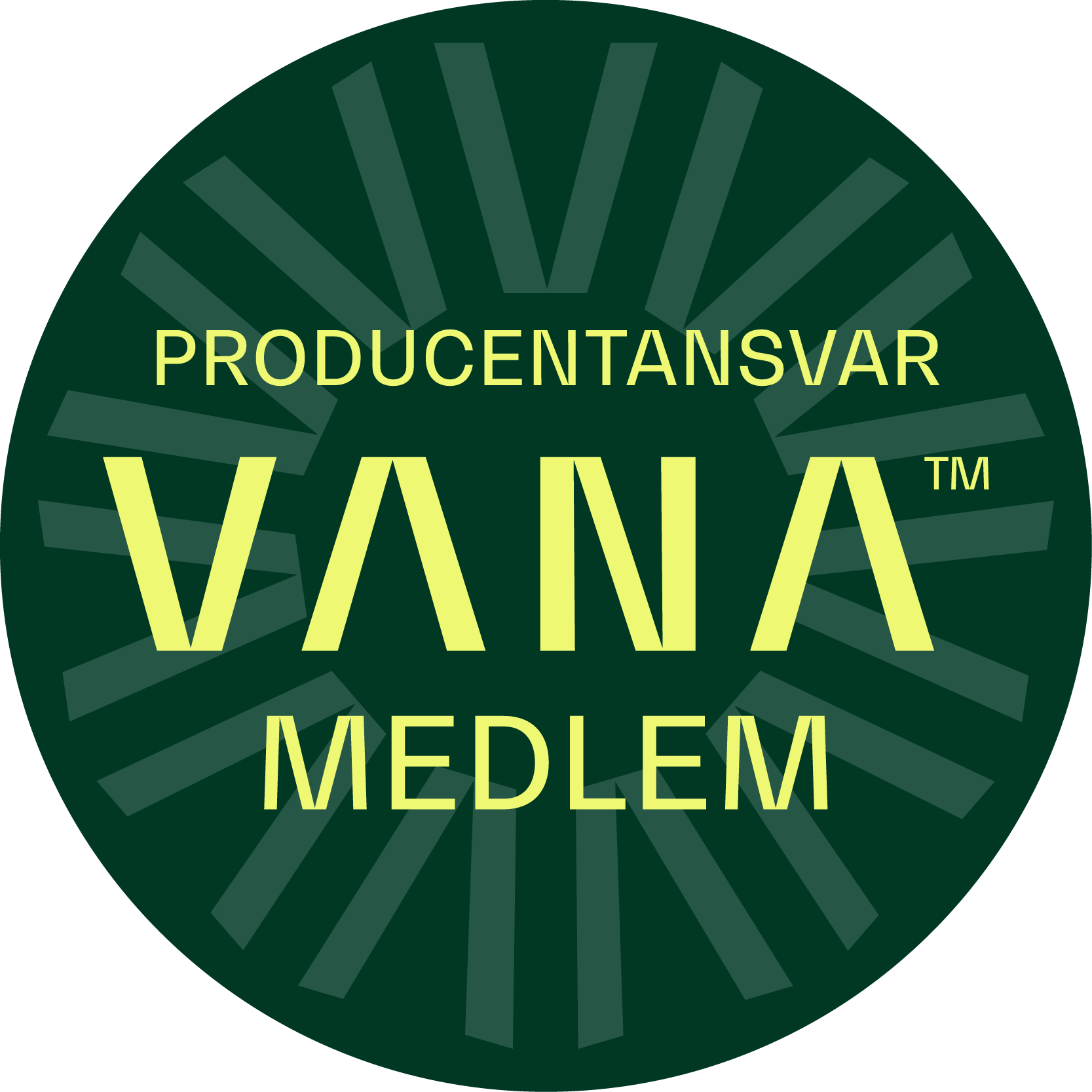 VANA medlemsbadge
